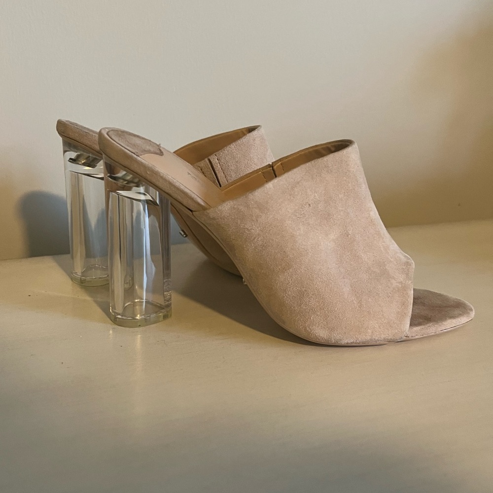 Tony Bianco Kitzy Clear Heel Mule